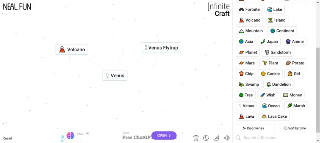 Final Word on How to Get Venus in Infinite Craft