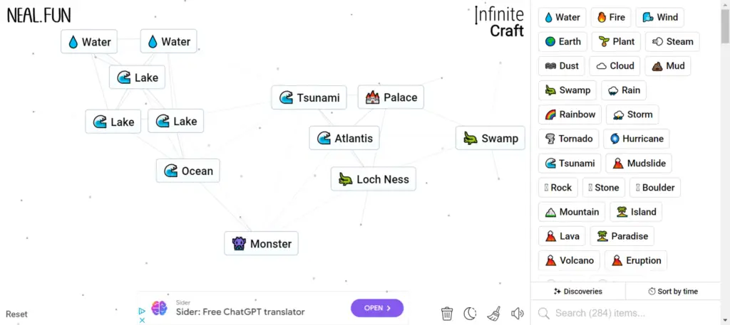 Final Word on How To Make Monster in Infinite Craft
