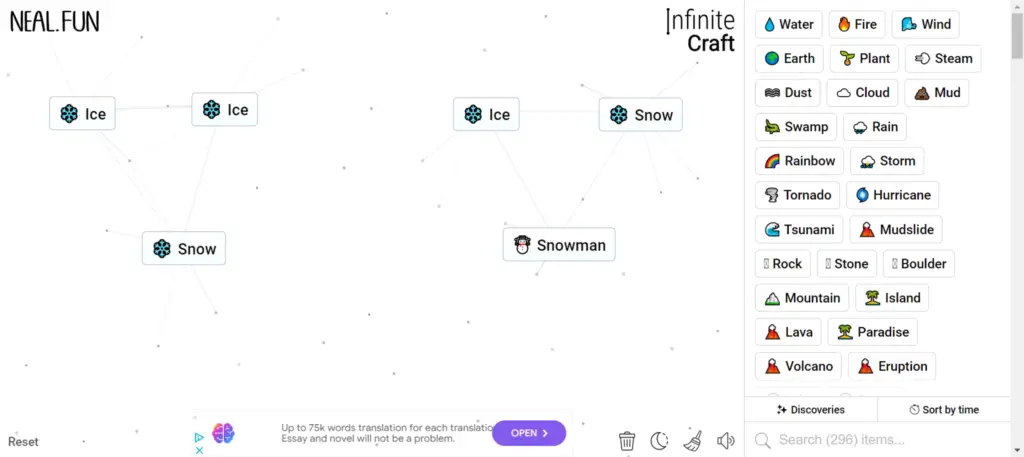 Crafting Beyond How To Make Ice in Infinity Craft: Ice Combinations