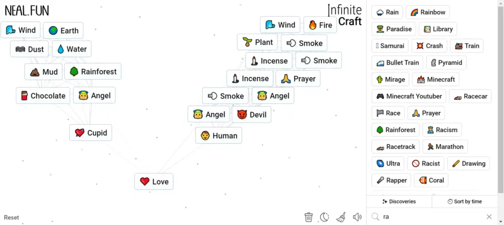 Crafting Love: The 1st Step of How To Make Hate in Infinity Craft