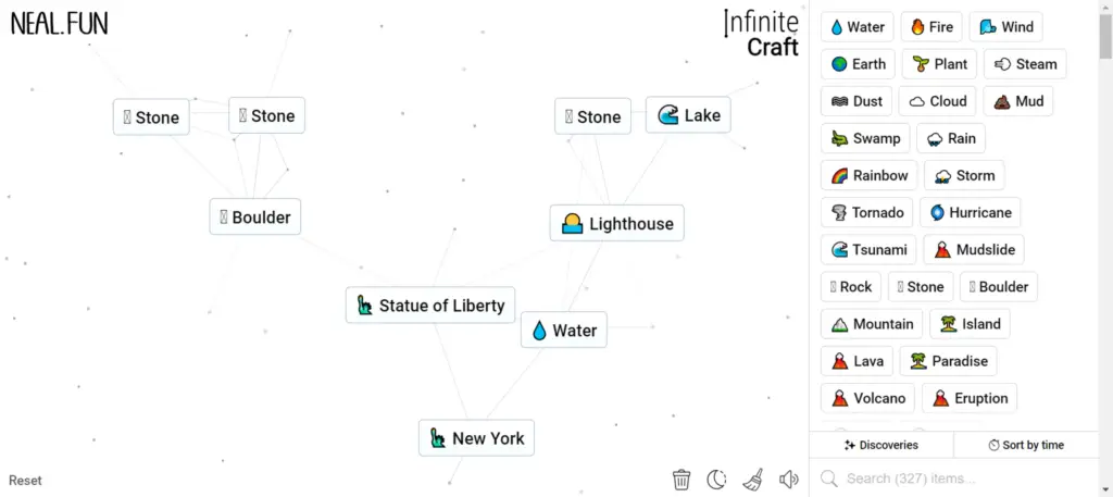 Final Word on How To Make New York in Infinity Craft