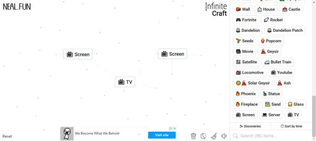 Final Word on How To Make TV in Infinity Craft