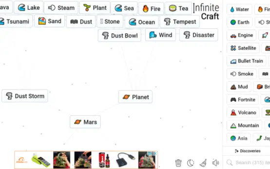 Final Word on How to Get Mars in Infinite Craft